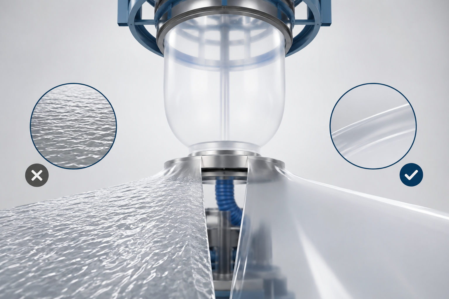 How to Eliminate Melt Fracture and Sharkskin in High-Speed Blown Film Extrusion