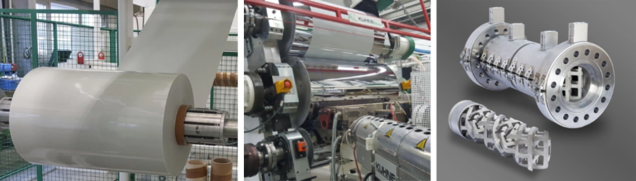 Homogeneous films and sheets for thermoforming